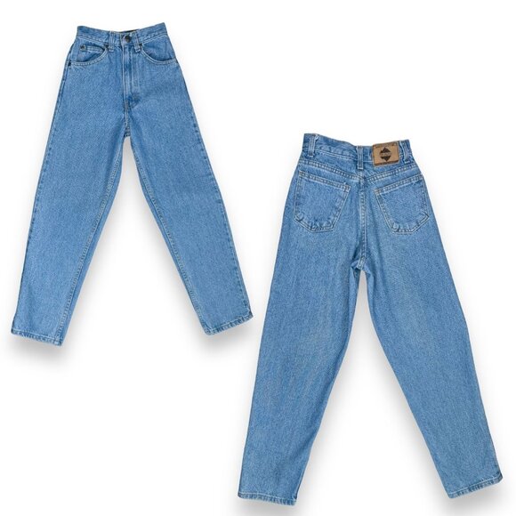 Vintage New Legends Light Wash High Waist Denim Jeans Fits 6 - 8 / 11S - Picture 1 of 10